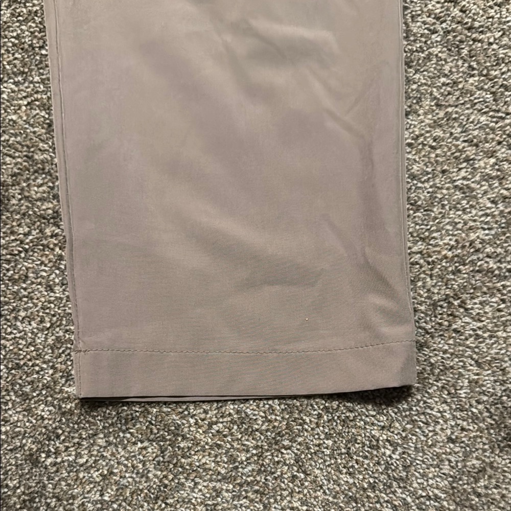 Counterparts Women's Taupe Chinos with Tie Belt Waist 19” - Picture 4 of 5